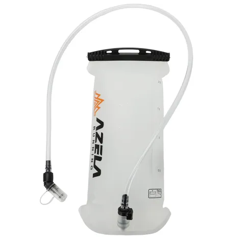 Bolsa de Agua de Hidratación para Exteriores de TPU a Prueba de Fugas Bolsa de Agua Deportiva Plegable Con Manguera para Correr Maratón Senderismo Mochila