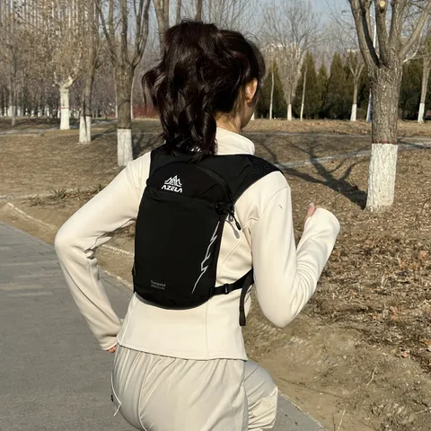 AZELA Leichter Atmungsaktiver Nylon Laufrucksack Trinkweste Für Marathon Outdoor Sport Wandern Klettern Herren Damen