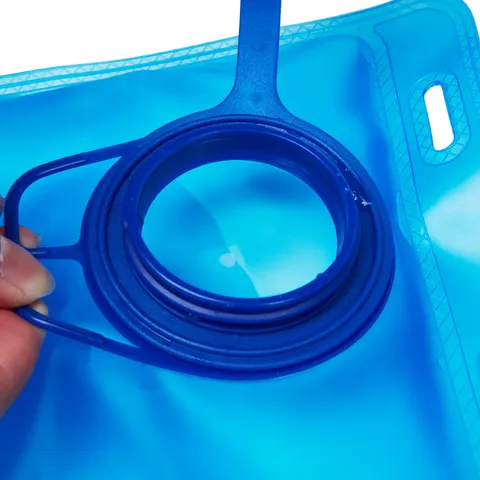 Bolsa de Hidratación Deportiva para Exteriores Depósito de Agua Plegable a Prueba de Fugas Tubo Boquilla Ciclismo Senderismo Camping Azul Carrera Bolsa