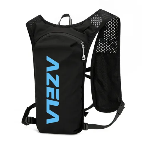 AZELA Lightweight Running Vest Backpack Breathable Outdoor Sports Backpack For Marathon Cycling Hiking Men Women Oxford Cloth Pack