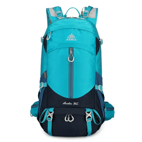 Professional Outdoor Hiking Backpack Nylon Wear Resistant Sports Daypack Large Capacity Camping Trekking Mountain Climbing Rucksack For Unisex