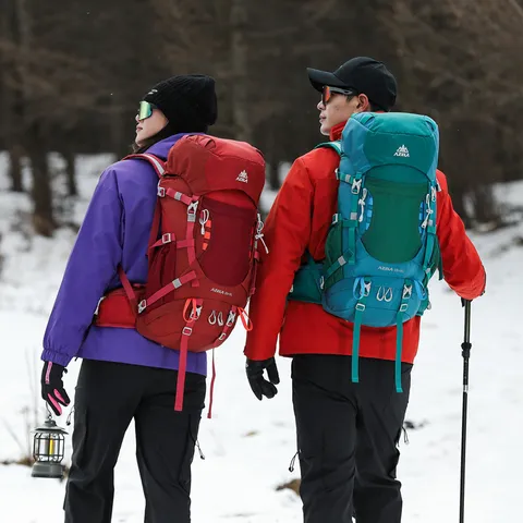 Azela Zaino da Trekking a Grande Capacità per Uomo Donna Zaino Sportivo Impermeabile Multifunzionale da Esterno Con Sistema Airscape