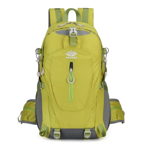 Large Capacity Outdoor Hiking Backpack For Men And Women Waterproof Nylon Breathable Mountaineering Shoulder Bag Camping Travel Daypack