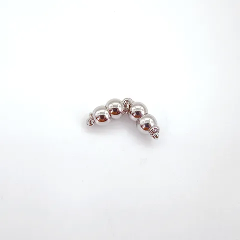 Copper Gourd And Peanut Shape Magnetic Clasp For Pearl Necklace And Bracelet Jewelry DIY Connection Finding