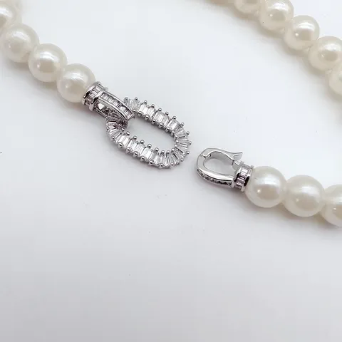 DIY Parel Sieraden Accessoires T-Balk Vierkante Strass Halsketting Gesp Trui Ketting Aansluiting Sluiting Mode Sieraden Bevindingen