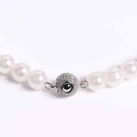 Copper Rhinestone Ball Clasp DIY Jewelry Findings Necklace Bracelet Connector Clover Pearl Clasp Fashion Accessary