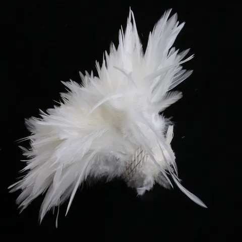 Natural Feather DIY Handmade Craft Accessories White Feather For Dream Catcher Clothing Decoration And Apparel Crafts