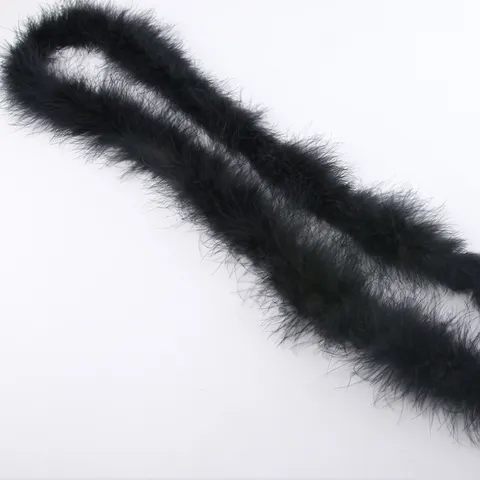 Fluffy Turkey Feather Boa For Christmas Party Performance Costume Craft Decoration Soft Feather Garland Strip