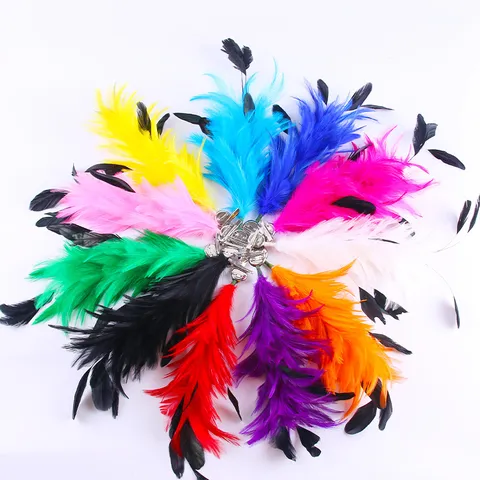 Pince à Cheveux en Plume Fait Main Accessoires de Cheveux Fleur de Fil Polyvalents Pour Performance de Scène Photographie Décoration Femmes