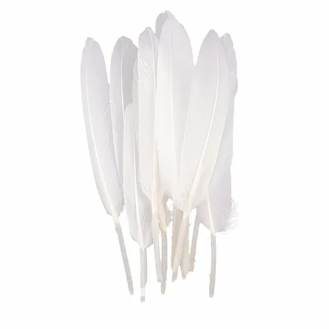 Natural Goose Feathers DIY Craft Materials For Handmade Jewelry Earrings Dream Catcher Clothing Accessories