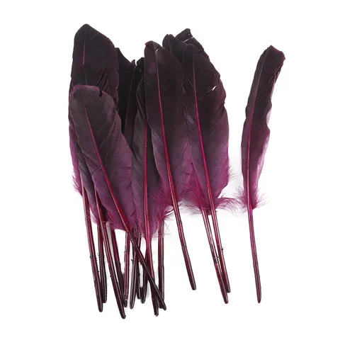 Colorful Natural Goose Feathers DIY Craft Materials Assorted Colors Feather For Handmade Art Decor Feather Pen Accessories