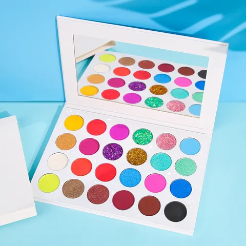 Professional Multi-color Eyeshadow Palette Matte Pearlescent Glitter Rainbow Eye Makeup Kit For Women Daily Festival Beauty