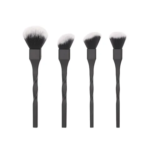 Professionele Spiraal Handvat Make-up Borstel Zachte Synthetische Haren Poeder Blush Contour Gezicht Contouring Tool Vrouwen
