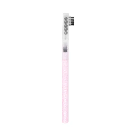 3 In 1 Makeup Brush Eyebrow Eyelash Comb Concealer Brush Portable Synthetic Fiber Plastic Handle Eye Face Beauty Tool