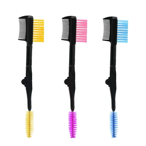 Draagbare Opvouwbare Wenkbrauwborstel Wimperpenseel Professionele Make-up Tool Reis Cosmetische Accessoire