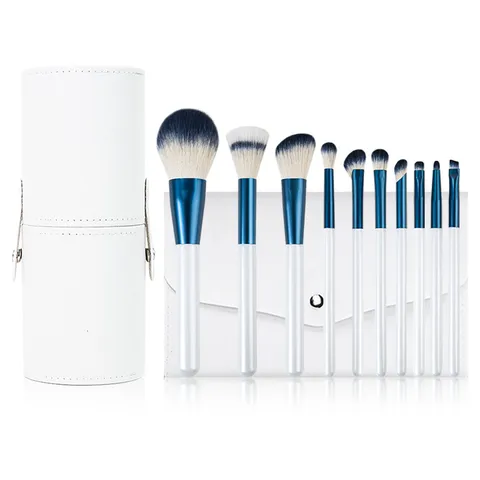 Professional Pieces Makeup Brush Set Soft Synthetic Fiber Powder Eyeshadow Foundation Blending Crease Brushes Cosmetic Tools Kits