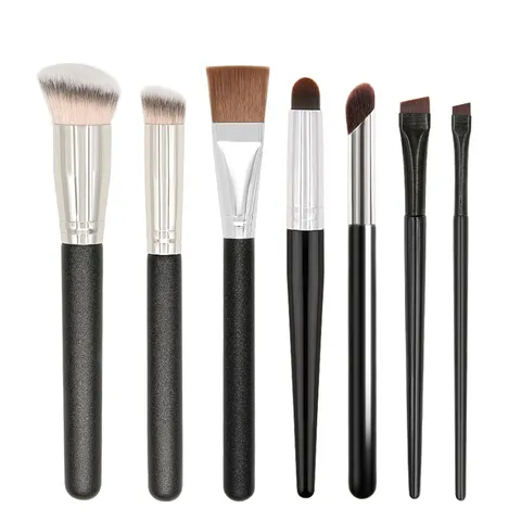Professional Angled Foundation Brush 170 270S Concealer Brush Synthetic Fiber Wood Handle Blade Eyeliner Eyebrow Makeup Tool