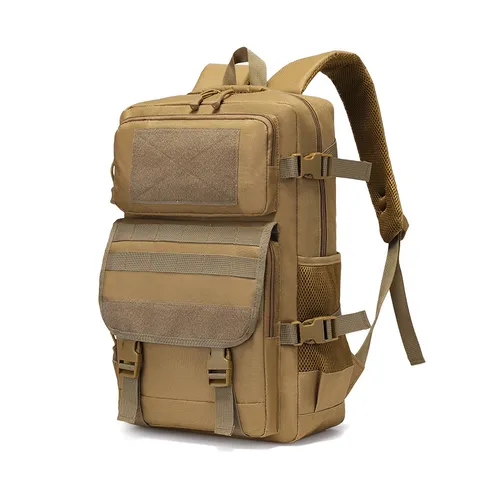Tactical Outdoor Backpack Large Capacity Camouflage Oxford Cloth Waterproof Hiking Climbing Backpack For Cycling Camping Travel Men Women