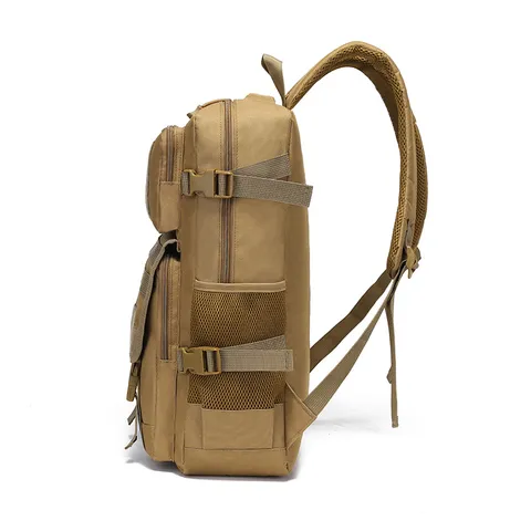 Tactical Outdoor Backpack Large Capacity Camouflage Oxford Cloth Waterproof Hiking Climbing Backpack For Cycling Camping Travel Men Women