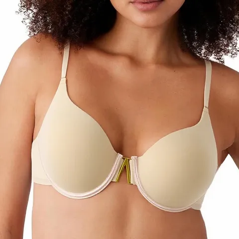 Women Sexy Underwire Thin Molded Cup Bra Seamless Solid Color Comfort Gathered Push Up Lingerie