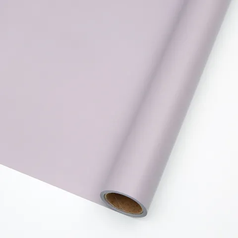 Waterproof Flower Packaging Paper Solid Color Bouquet Wrapping Rolls Matte Plastic Decorative Paper For Florist Bouquet DIY Materials