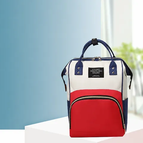 Mochila Bolsa de Pañales Multifuncional Gran Capacidad Impermeable Tela Oxford Viaje Bolsa de Pañales para Mamá