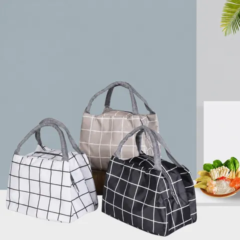 Borsa Termica Porta Pranzo Portatile Borsa Frigo Termica Griglia Impermeabile Organizer Per Scatola Pranzo Per Studenti Ufficio Uso Quotidiano