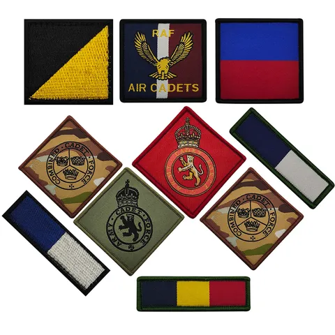 Parche Táctico Insignia Bordada Militar Gancho Y Bucle Parche Tejido Para Mochilas Ropa