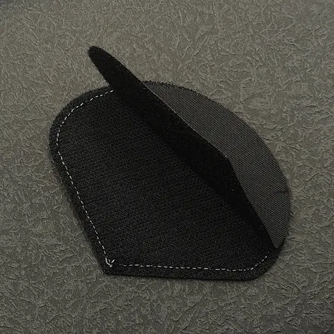 Tactical English Letter Embroidery Patch Hook And Loop Shield Badge For Outdoor Backpack Hat Clothing Apparel