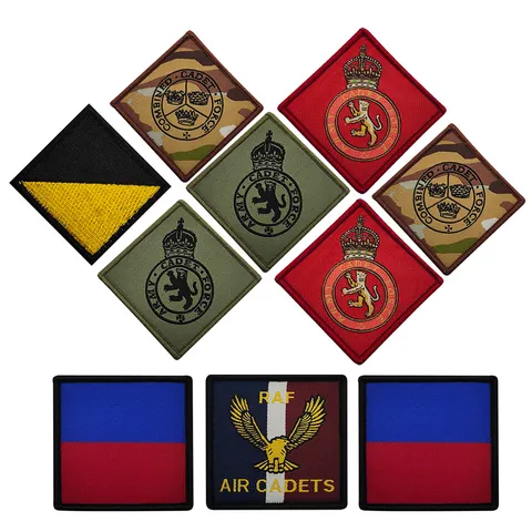 Parche Táctico Insignia Bordada Militar Gancho Y Bucle Parche Tejido Para Mochilas Ropa
