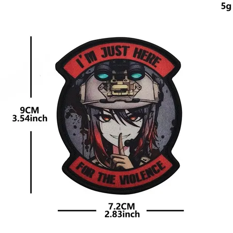 Tactical Morale Patch Military Army Hook and Loop Applique Badge For Tactical Backpack Jacket Vest Hat