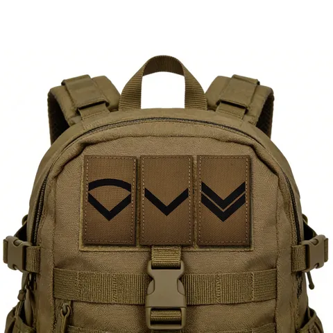 Parche de Rango Militar Táctico de Nylon Cortado con Láser con Gancho Insignia Aplicación Para Uniformes Bolsos Ropa de Exterior