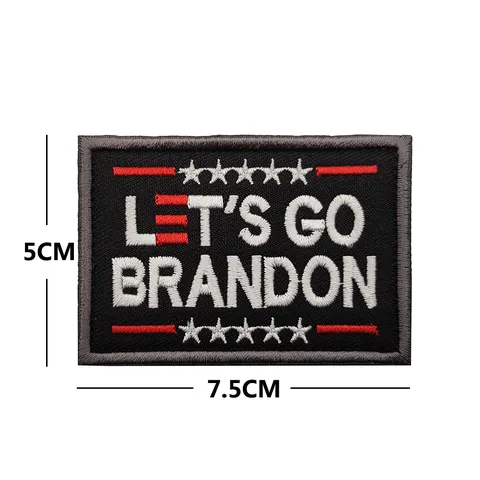 Κεντημένο Patch Τακτικό Distintivo Hook and Loop Applique Slogan Κεντημένο Patch Για Ρούχα Σακίδιο Καπέλα