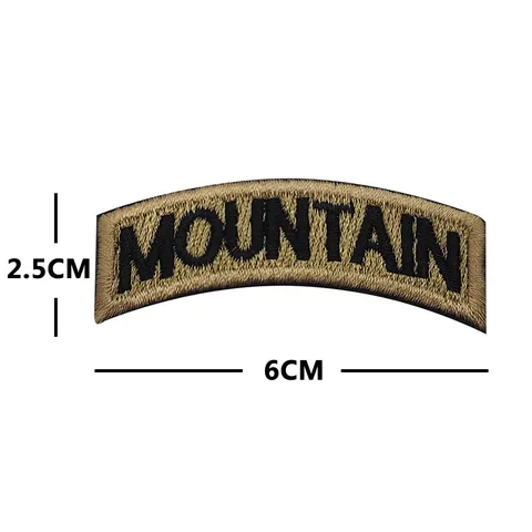 Military Tactical Patch Embroidered Hook And Loop Army Morale Badge RANGER AIRBORNE SPECIAL FORCES Patch For Backpacks