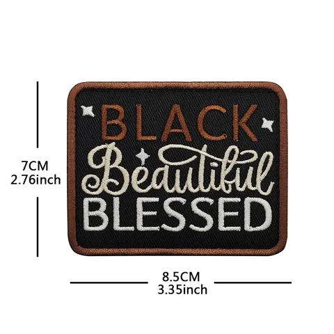 Parche Táctico Bordado de Velcro Insignia Moral Eslogan Aplicación de Gancho y Bucle para Sombreros Tácticos Mochilas Ropa