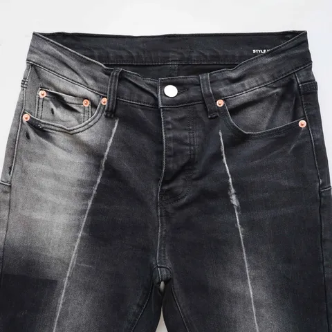 Pantaloni Jeans a Zampa Donna American Vintage Slim Fit Strappati Vita Alta Lavati Pantaloni Casual