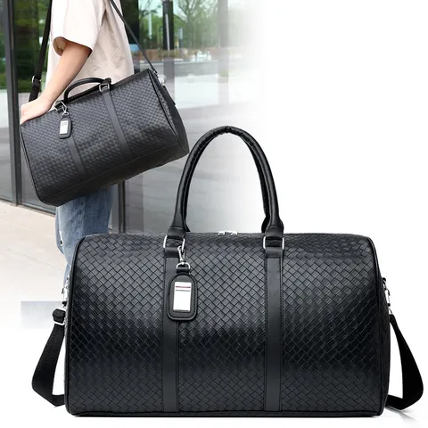 Große Kapazität Schachbrett Reisetasche Oxford Gewebe Wasserdichte Duffel Handtasche Für Herren Business Reisegepäck Tasche Mit Schultergurt