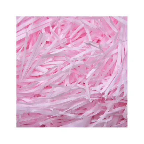 Colorful Lafite Grass Shredded Paper Gift Box Filler Crinkle Paper Shreds For DIY Wedding Birthday Gift Wrap Packaging Decoration