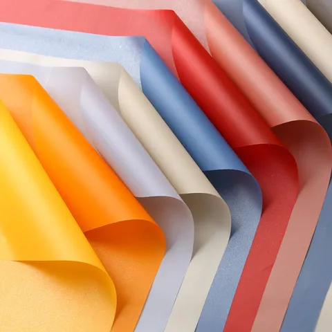 Papel de Envoltura de Flores Impermeable Estilo Coreano Papel Mate para Ramo de Flores Suministros de Embalaje de Regalo DIY