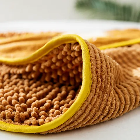 Pet Absorbent Towel Quick Drying Thickened Bath Towel Cute Paw Print Hand Wipe Towel For Dogs And Cats Pet Supplies