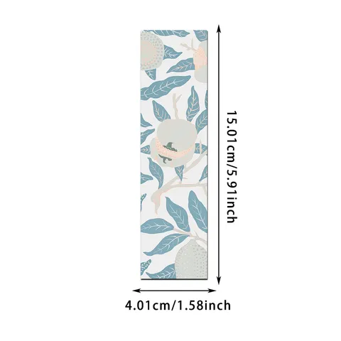 William Morris Style Botanical Floral Bookmarks Vintage Art Paper Page Markers For Reading Books Literary Stationery Gift