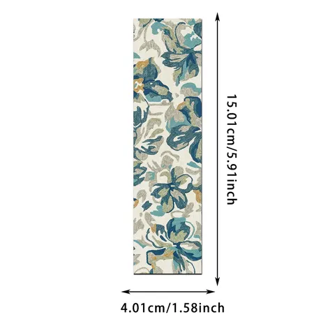 Klassiek Retro Bloemenpatroon Papier Boekenleggers Vintage Art Decoratieve Boekenmakers Voor Lezen En School Kantoor Briefpapier Benodigdheden