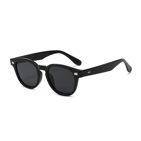 Retro Runder Rahmen Sonnenbrille Für Herren Damen Mode PC AC UV400 Schutz Outdoor Sonnenbrille Klassische Vintage Brillen