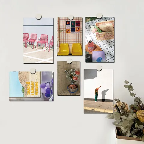 10 Pezzi Cartoline Decorative Fresche e Ispiratrici Stampe Artistiche di Paesaggi per Pareti di Dormitori e Soggiorni