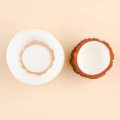 Handmade Tree Stump Flower Pot Silicone Mold Realistic Wood Texture For DIY Succulent Cement Epoxy Resin Candle Holder Bowl Craft Tool