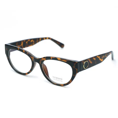 Cat Eye Anti Blue Light Eyeglasses Frame For Women Retro Small Black Frame Clear Lens Computer Glasses Fashion Eyewear