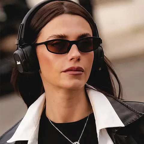 Retro Kleine Katzenaugen Sonnenbrille Für Damen Herren Hip Hop Y2K Mode Brille PC Rahmen UV400 Schutz Trendige Rechteckige Sonnenbrille Outdoor Party Zubehör