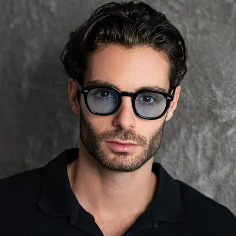 Retro Quadrat Sonnenbrille Für Damen Herren UV400 Schutz PC AC Niet Brille Klassisch Mode Fahren Outdoor Eyewear Shades
