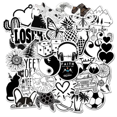 Waterproof Graffiti Stickers Aesthetic Vinyl Decals Cute Decals For Luggage Laptop Skateboard Water Bottle Car