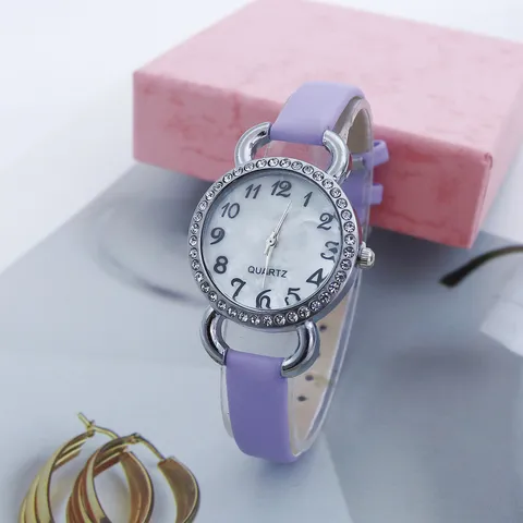 Luxus Strass Damen Quarzuhr Mode Kleines Zifferblatt Mit Arabischen Ziffern PU Lederarmband Elegante Lässige Damen Armbanduhr Geschenk